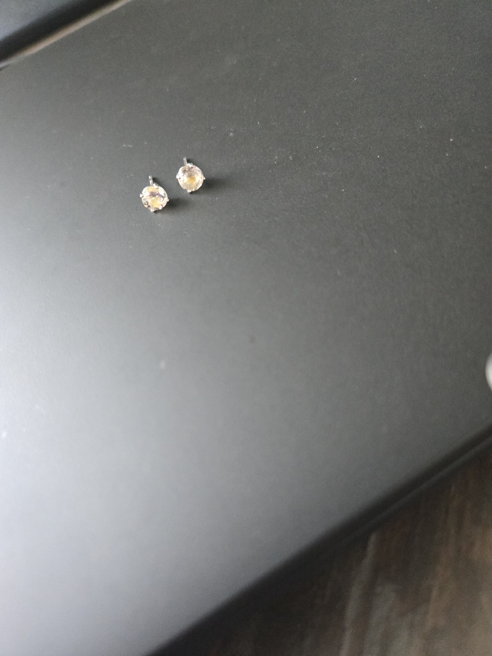 925 Sterling Silver Cubic Zirconia Stud Earrings | Clear CZ Solitaire Studs